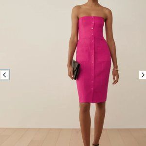 Reformation Prescott Linen Dress